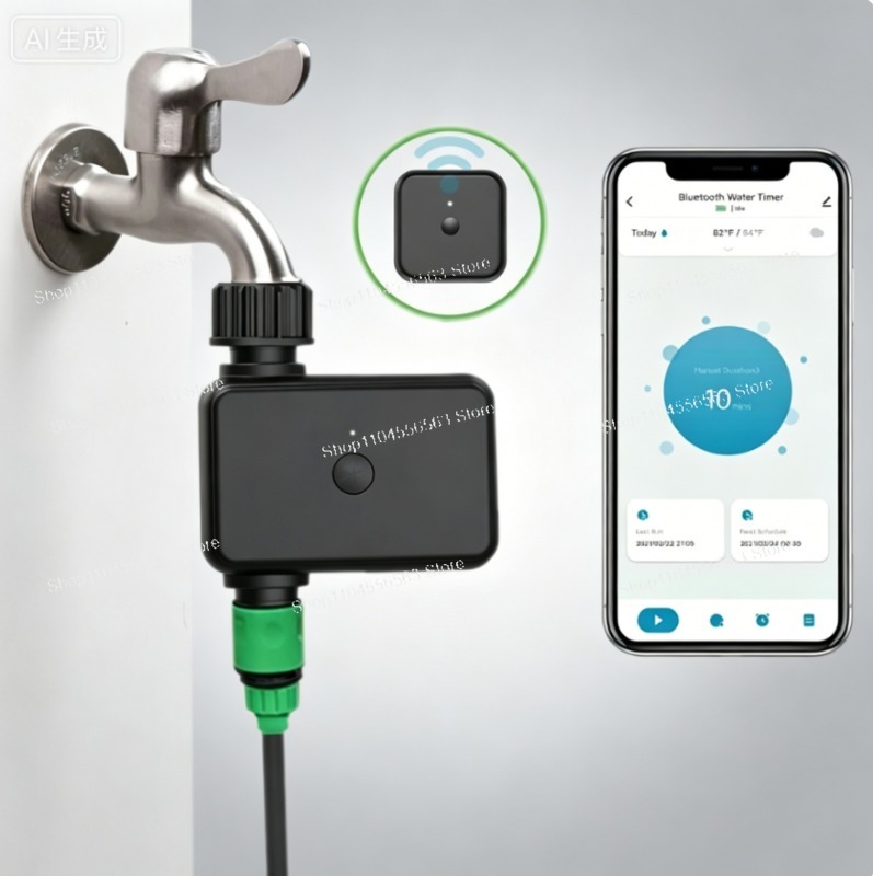 Smart Garden Water - ตัวตั้งเวลาควบคุมการรดน้ำสวนอัจฉริยะผ่าน WiFi: ตัวควบคุมระบบน้ำหยดอัตโนมัติ, ควบคุมวาล์วน้ำผ่านแอปพลิเคชันสำหรับสนามหญ้า