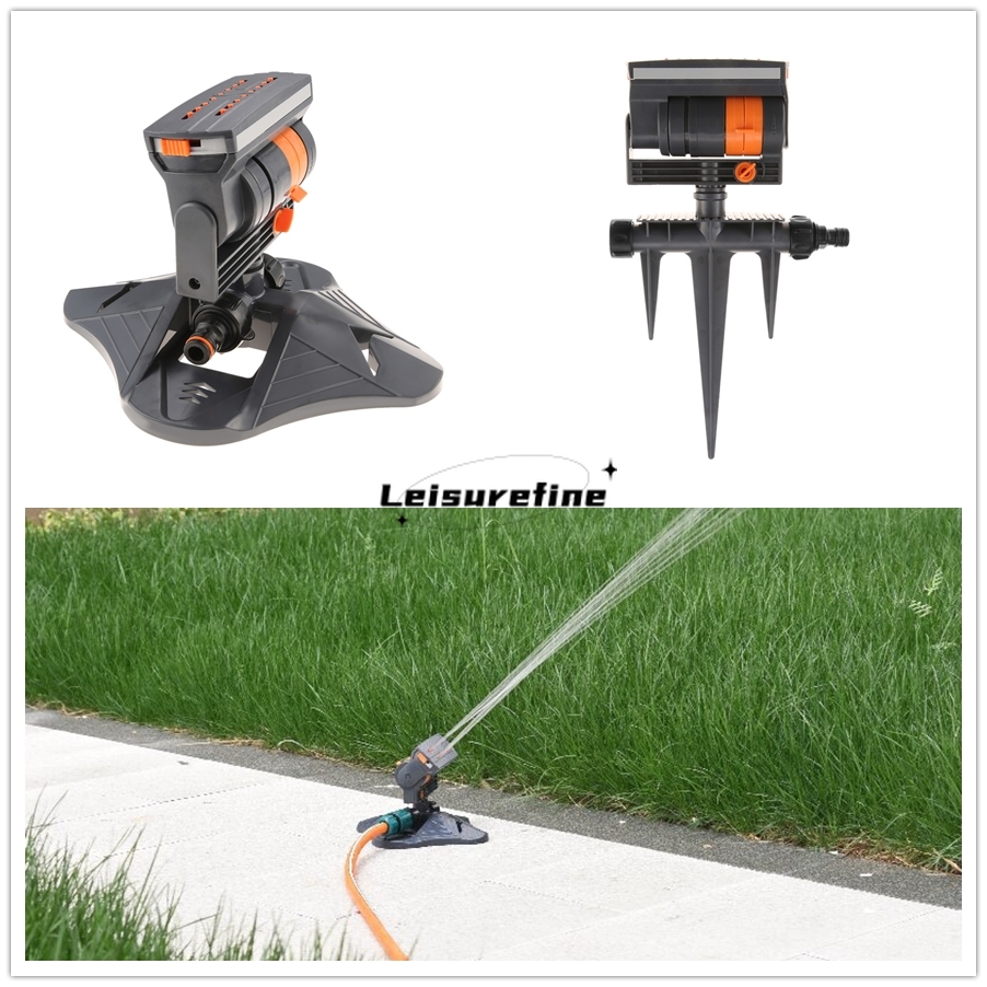 Smart Garden Kit - สปริงเกอร์รดน้ำสวนอัตโนมัติ ปรับแรงดันน้ำได้ ครอบคลุมพื้นที่กว้าง ระบบให้น้ำแบบหมุน สำหรับสนามหญ้า สวนกลางแจ้ง