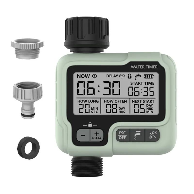 Smart Garden Kit - อุปกรณ์รดน้ำอัตโนมัติ ระบบชลประทานสวน ตัวควบคุมเวลาอัจฉริยะสำหรับต้นไม้และดอกไม้บนระเบียงบ้าน ชุดระบบน้ำหยดและสเปรย์