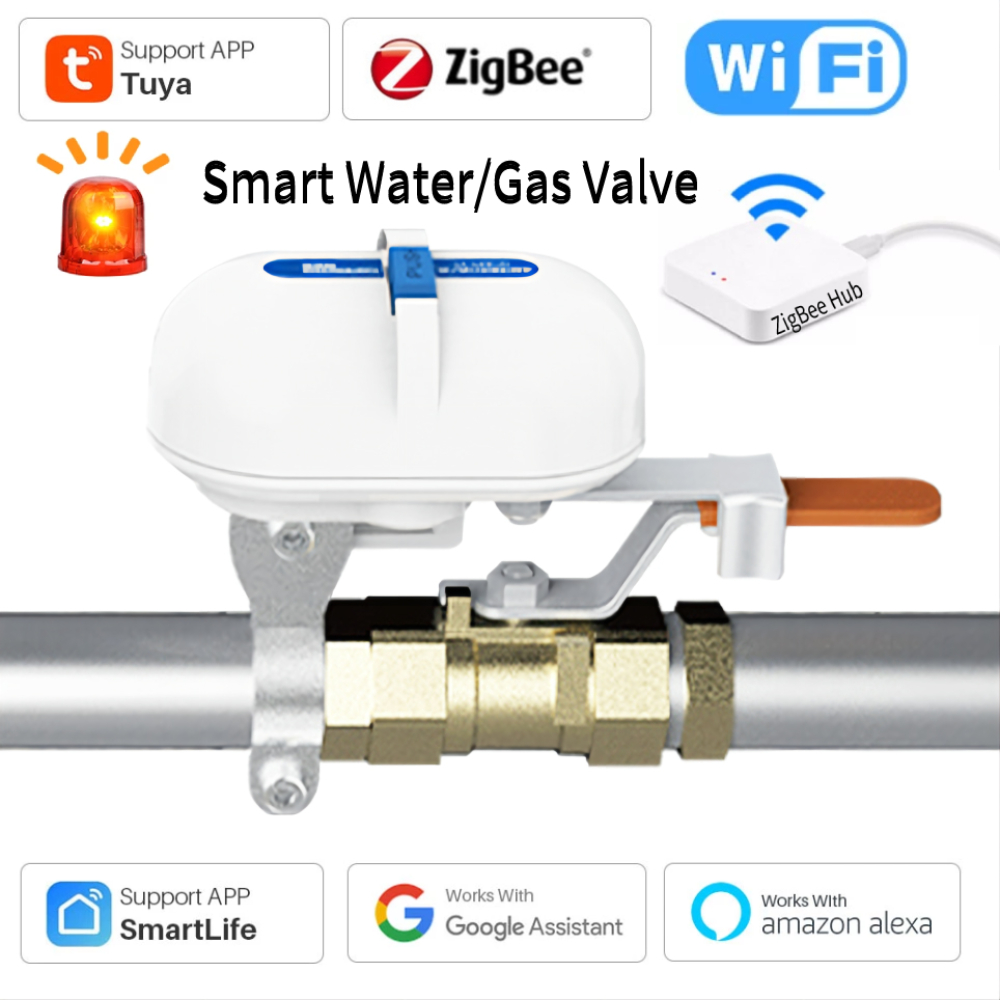 Smart Garden Home Assistant - Tuya Smart Home WiFi Zigbee วาล์วน้ำก๊อกน้ำ