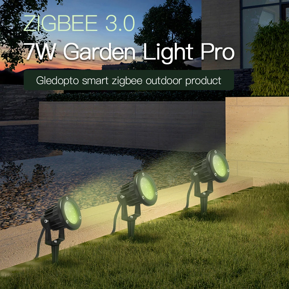 Smart Zigbee Garden Light - GLEDOPTO Zigbee 3.0 สมาร์ทกลางแจ้ง LED SPIKE