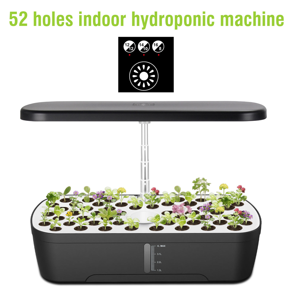 Smart Garden Nursery - ระบบปลูกพืชไฮโดรโปนิกส์แบบใหม่ล่าสุด 52 กระถาง พร้อมไฟ LED สเปกตรัมเต็มรูปแบบ