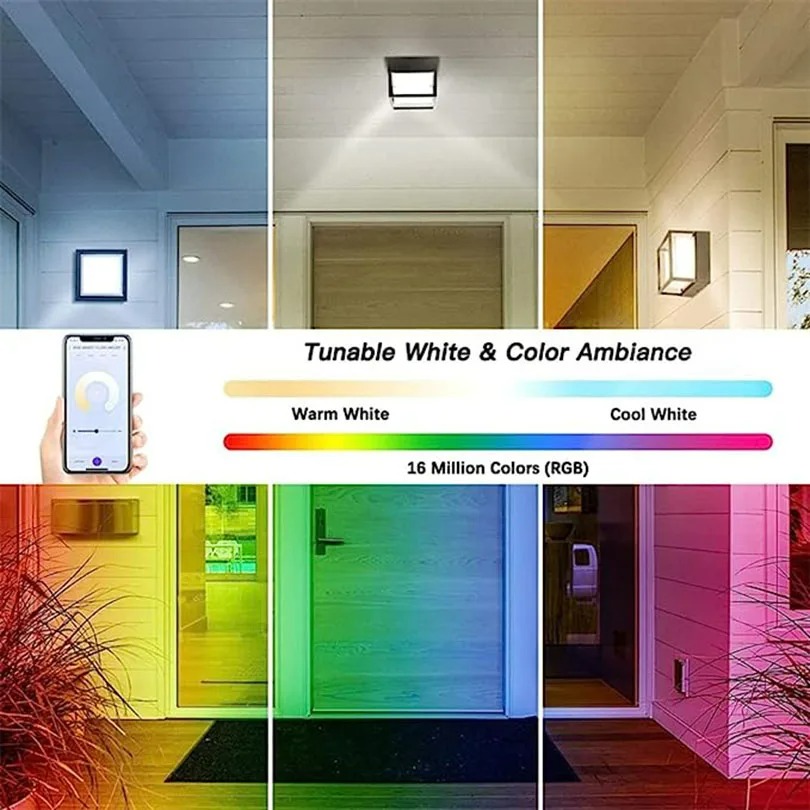 Tuyaสมาร์ทWiFi/ZigBee Wall Lig - Smart Zigbee Garden Light บทวิจารณ์และราคา