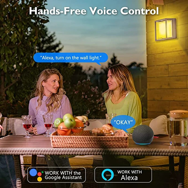Tuyaสมาร์ทWiFi/ZigBee Wall Lig - Smart Zigbee Garden Light บทวิจารณ์และราคา