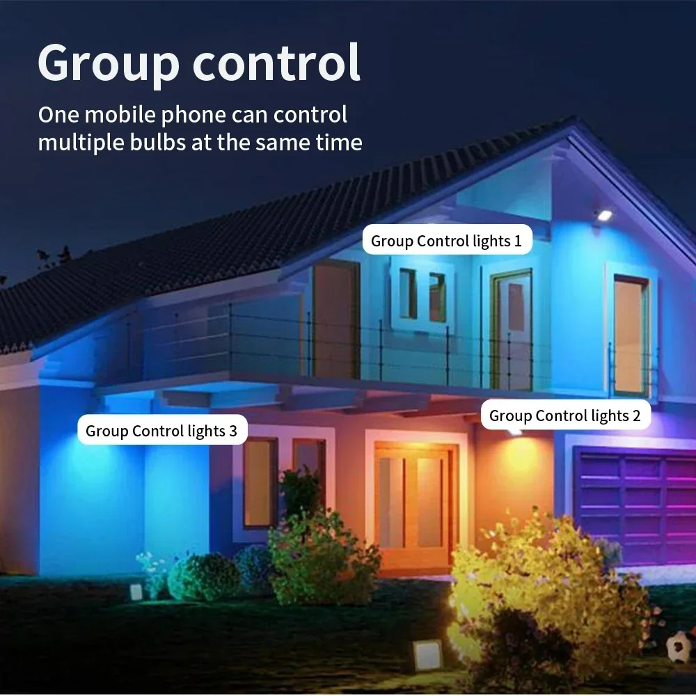 LED โคมไฟติดผนังกลางแจ้ง RGBCC - Smart Zigbee Garden Light บทวิจารณ์และราคา