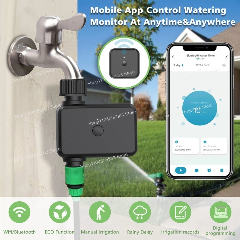 ตัวตั้งเวลาควบคุมการรดน้ำสวนอั - Smart Garden Water บทวิจารณ์และราคา