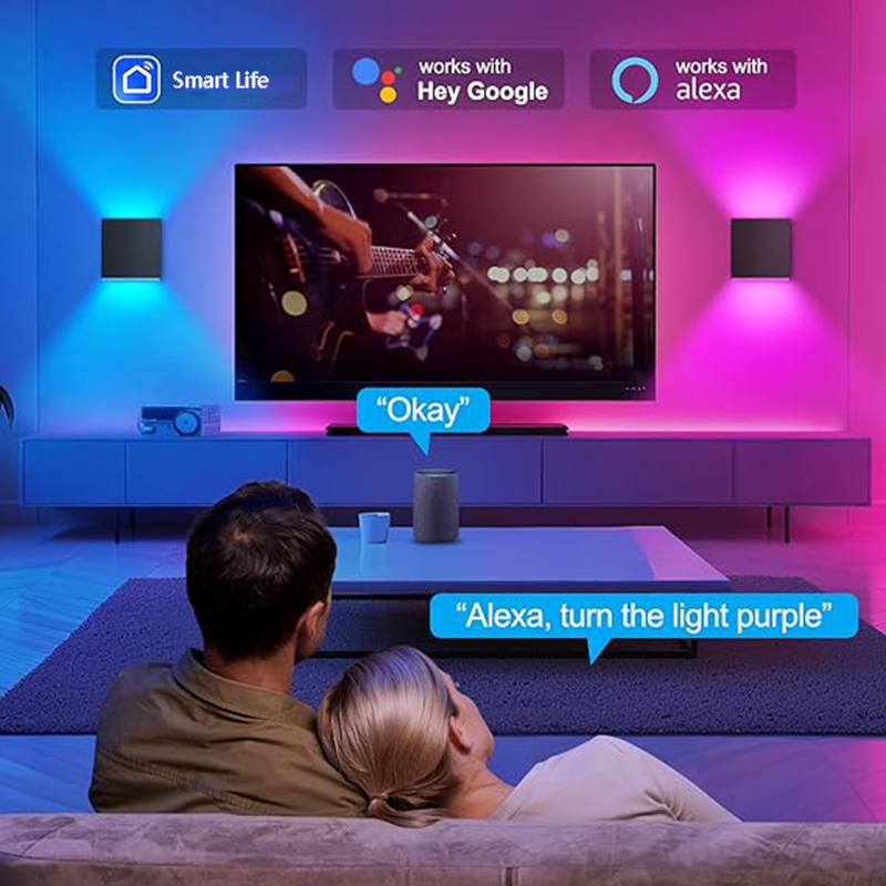 ไฟติดผนัง LED กลางแจ้ง 12W RGB - Smart Zigbee Garden Light บทวิจารณ์และราคา