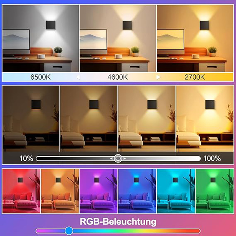 ไฟติดผนัง LED กลางแจ้ง 12W RGB - Smart Zigbee Garden Light บทวิจารณ์และราคา
