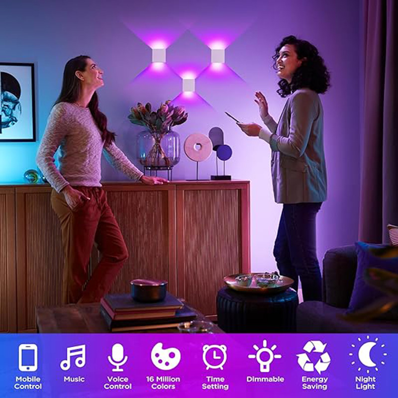 ไฟติดผนัง LED กลางแจ้ง 12W RGB - Smart Zigbee Garden Light บทวิจารณ์และราคา