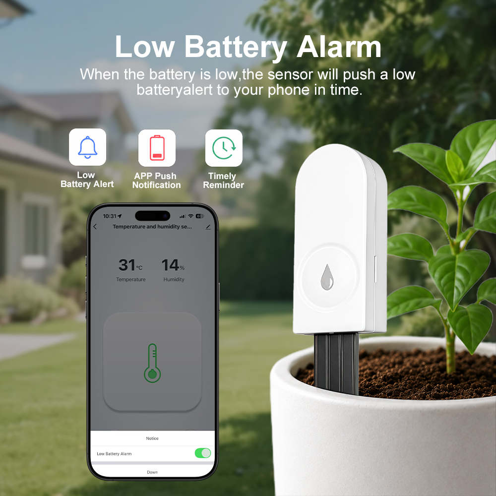 เซ็นเซอร์วัดความชื้นในดิน Zigb - Smart Garden Nursery บทวิจารณ์และราคา