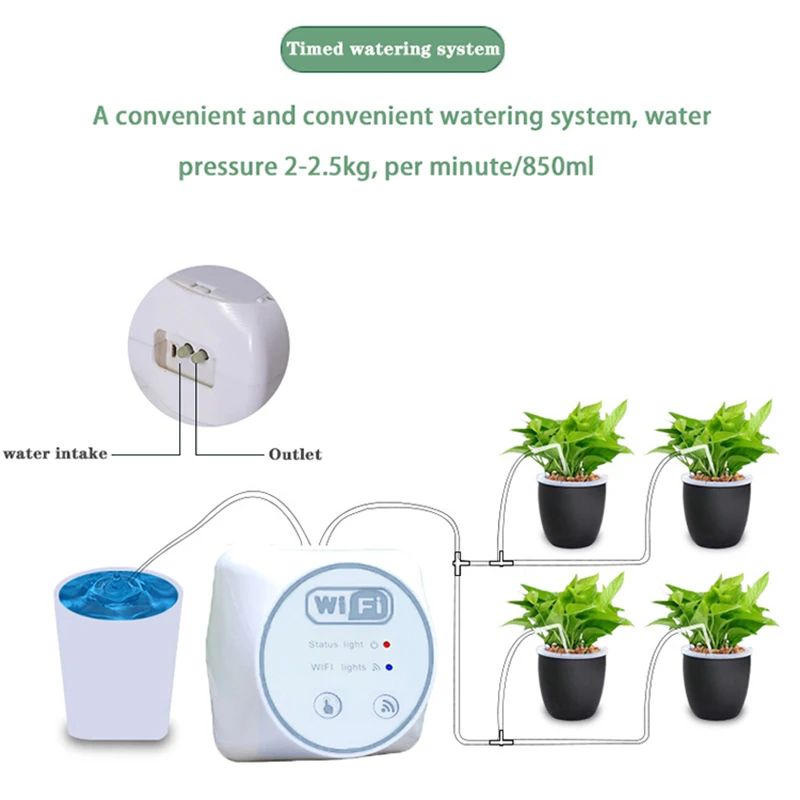 ตัวควบคุมระบบรดน้ำอัตโนมัติแบบ - Smart Garden Nursery บทวิจารณ์และราคา