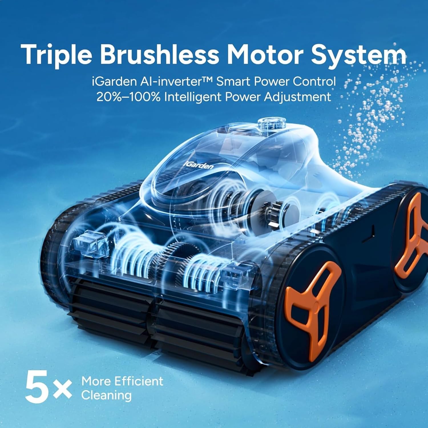 หุ่นยนต์ทำความสะอาดสระว่ายน้ำ  - Smart Garden Usa บทวิจารณ์และราคา