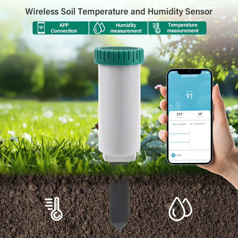 เซ็นเซอร์วัดความชื้นในดินไร้สา - Smart Zigbee Garden Light บทวิจารณ์และราคา