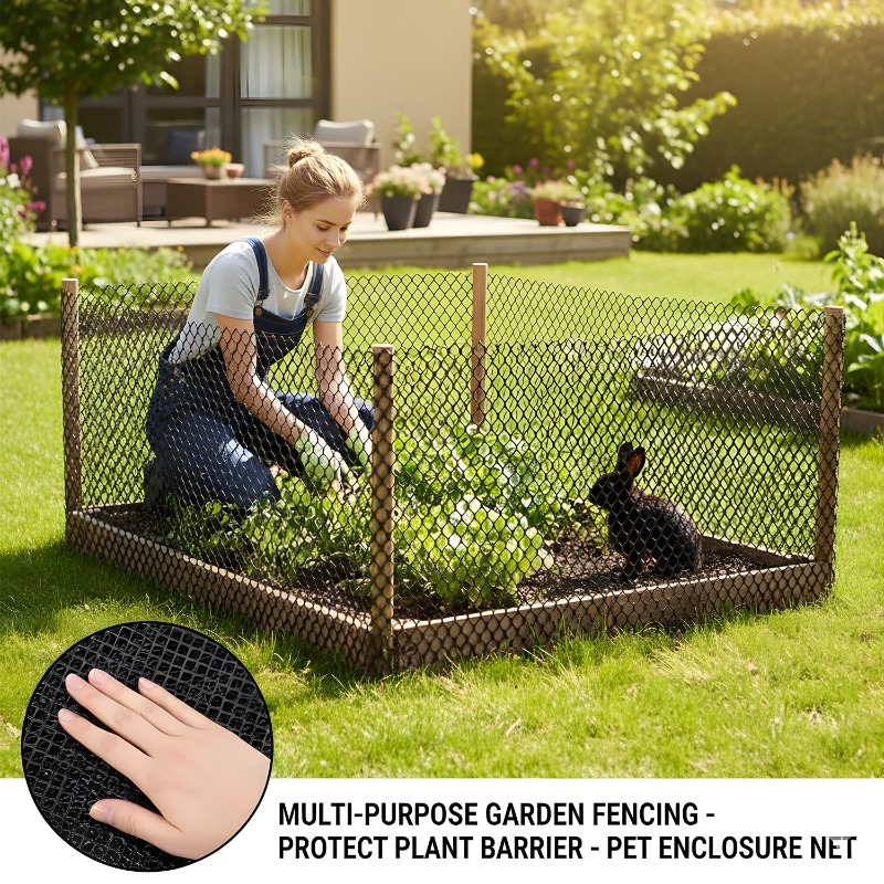 ตาข่ายพลาสติก 1x1 เมตร/0.4x3 เ - Smart Garden Fence บทวิจารณ์และราคา