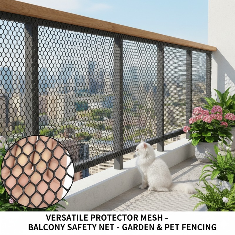 ตาข่ายพลาสติก 1x1 เมตร/0.4x3 เ - Smart Garden Fence บทวิจารณ์และราคา