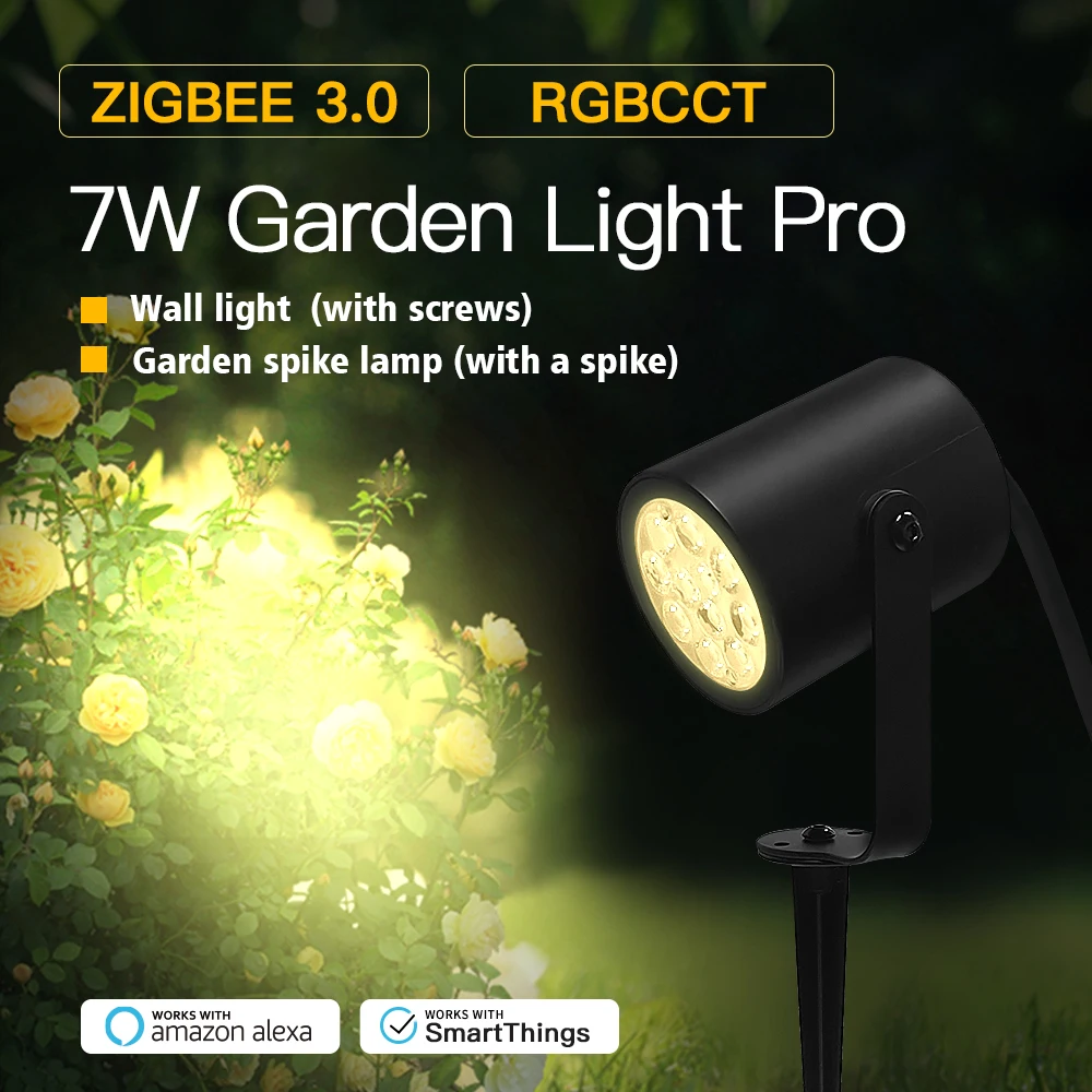 ไฟติดผนัง LED GLEDOPTO Zigbee  - Smart Zigbee Garden Light บทวิจารณ์และราคา