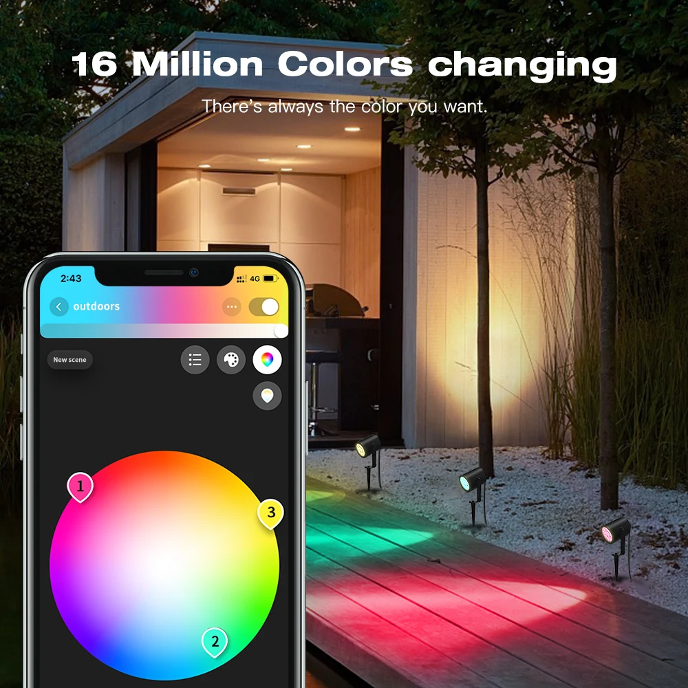 ไฟติดผนัง LED GLEDOPTO Zigbee  - Smart Zigbee Garden Light บทวิจารณ์และราคา