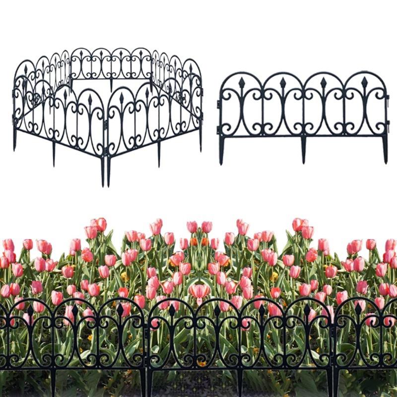 รั้วตกแต่งสวนกลางแจ้ง ป้องกันส - Smart Garden Fence บทวิจารณ์และราคา