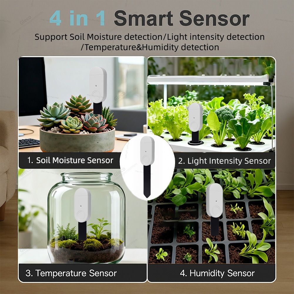 เซ็นเซอร์วัดความชื้นในดิน วัดอ - Smart Zigbee Garden Light บทวิจารณ์และราคา