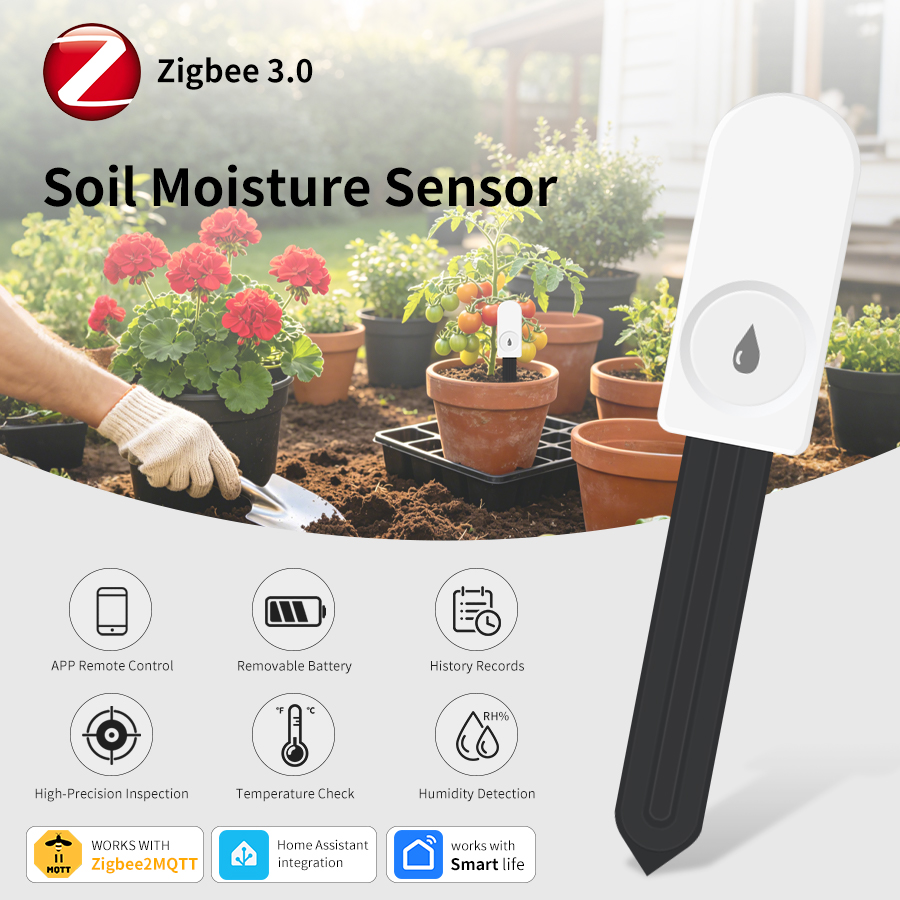 เซ็นเซอร์วัดความชื้นในดินอัจฉร - Smart Garden Home Assistant บทวิจารณ์และราคา