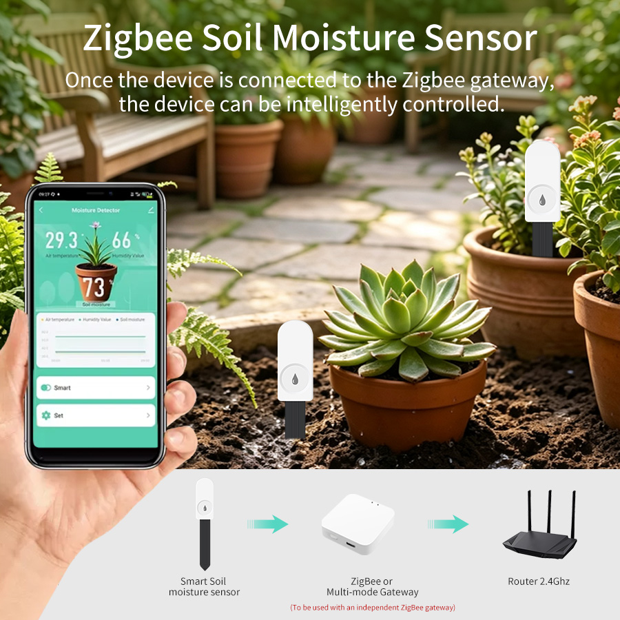 เซ็นเซอร์วัดความชื้นในดินอัจฉร - Smart Garden Home Assistant บทวิจารณ์และราคา
