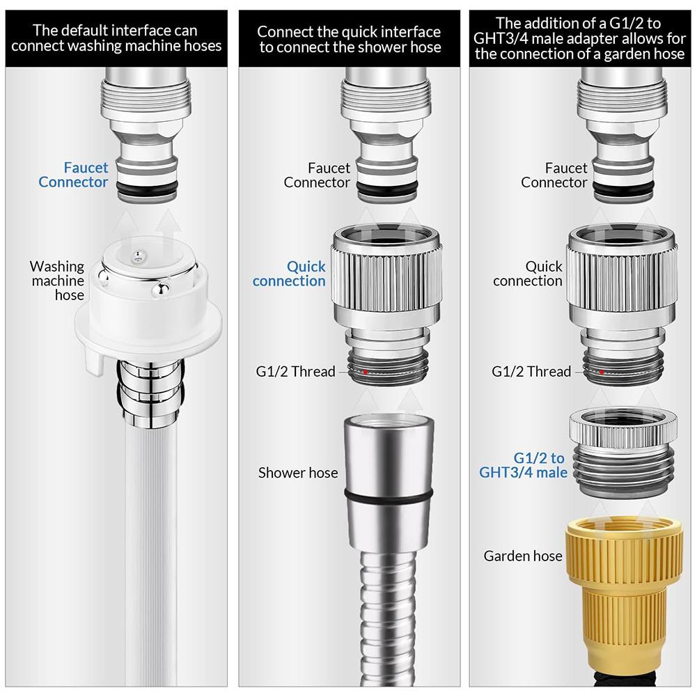 ชุดอะแดปเตอร์ก๊อกน้ําสําหรับท่ - Smart Garden Water บทวิจารณ์และราคา