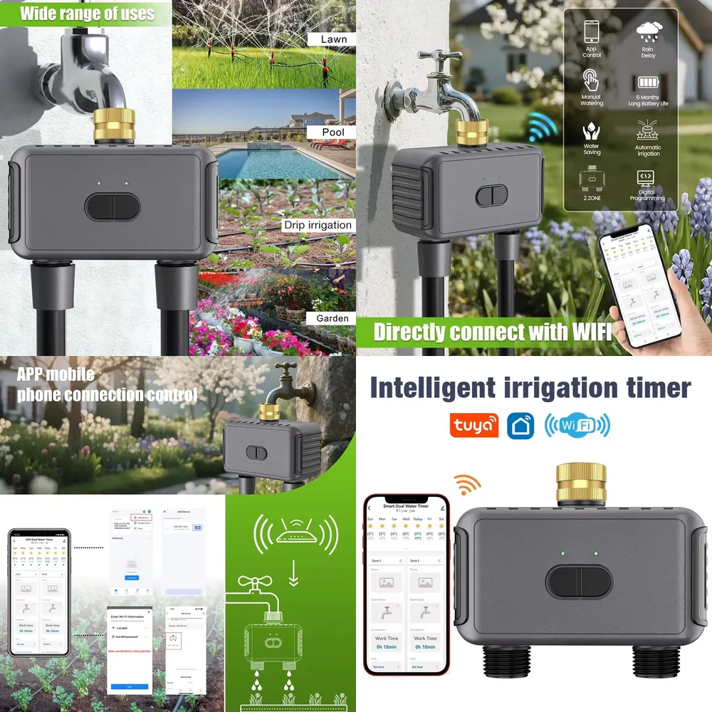 WAP01 ตัวตั้งเวลาควบคุมการรดน้ - Smart Garden Water บทวิจารณ์และราคา
