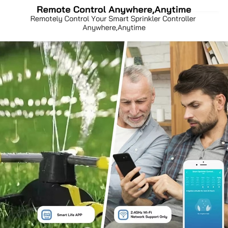 ตัวควบคุมสปริงเกอร์อัจฉริยะ Tu - Smart Garden Irrigation บทวิจารณ์และราคา