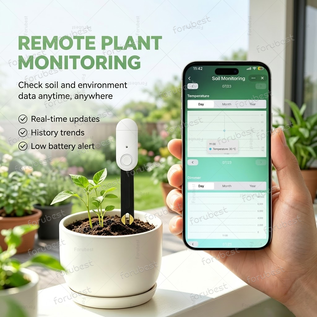 เซ็นเซอร์วัดความชื้นในดินแบบสม - Smart Zigbee Garden Light บทวิจารณ์และราคา