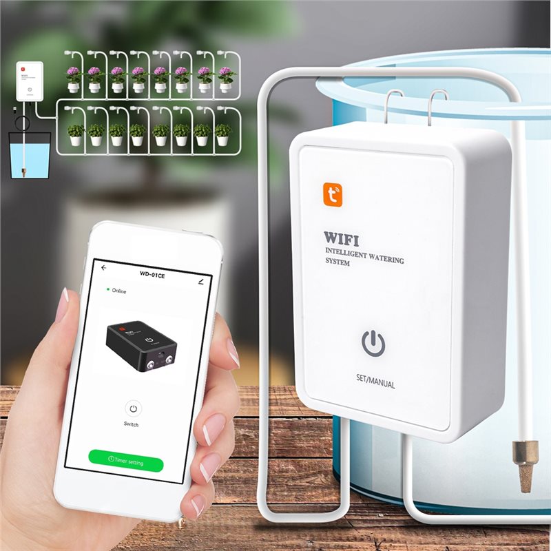 อุปกรณ์ควบคุมการรดน้ำสวนอัจฉริ - Smart Garden Kit บทวิจารณ์และราคา