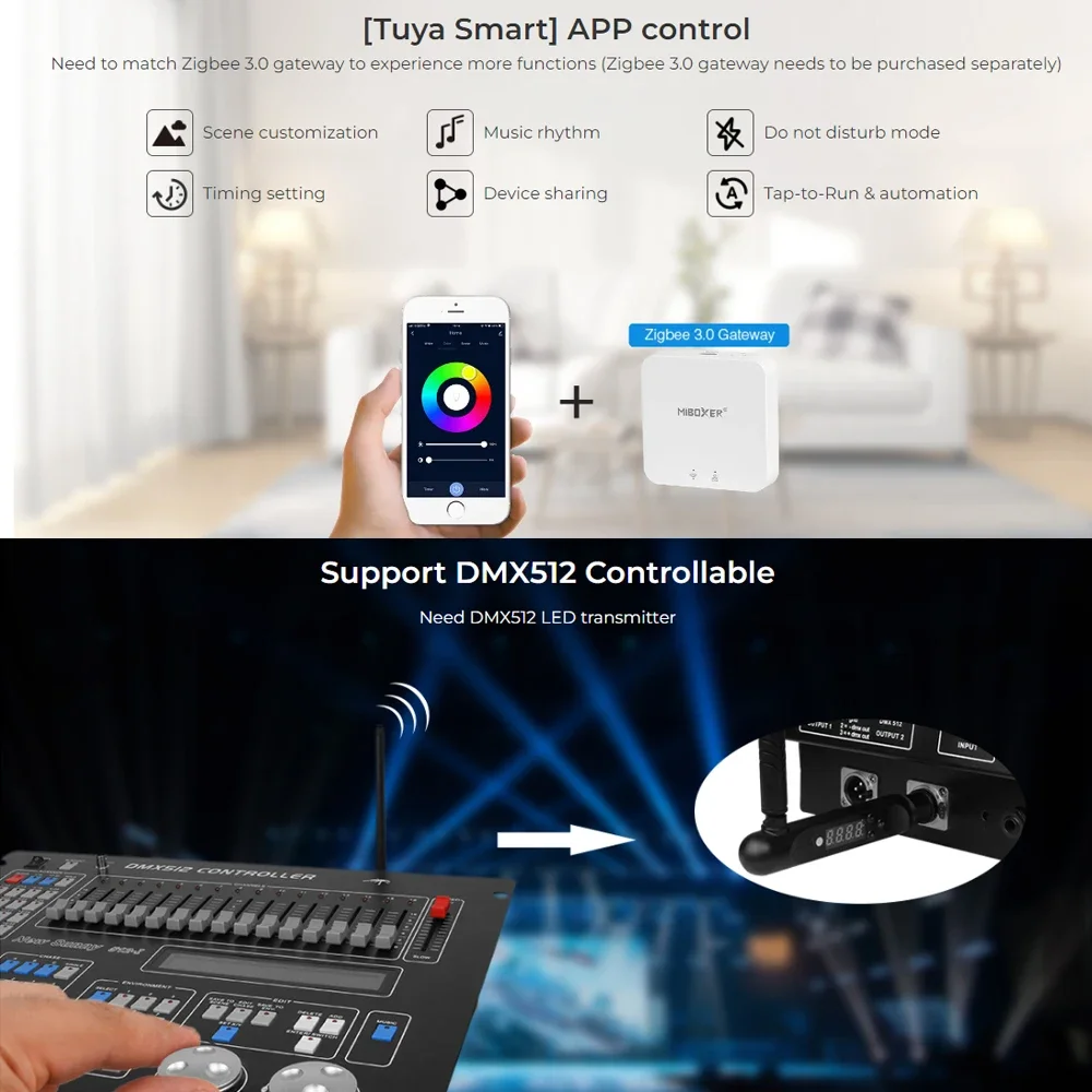 ไฟสวน Miboxer FUTC04ZR AC110V- - Smart Zigbee Garden Light บทวิจารณ์และราคา