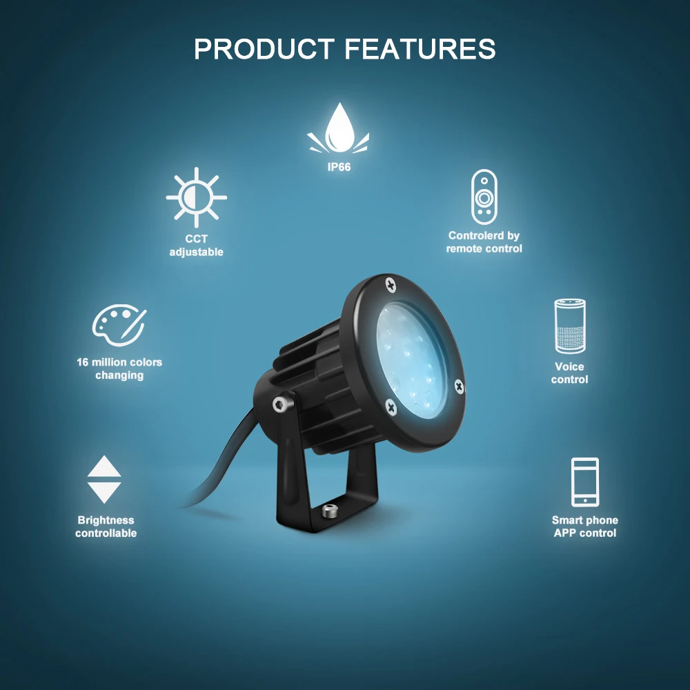 GLEDOPTO Zigbee 3.0 สมาร์ทกลาง - Smart Zigbee Garden Light บทวิจารณ์และราคา