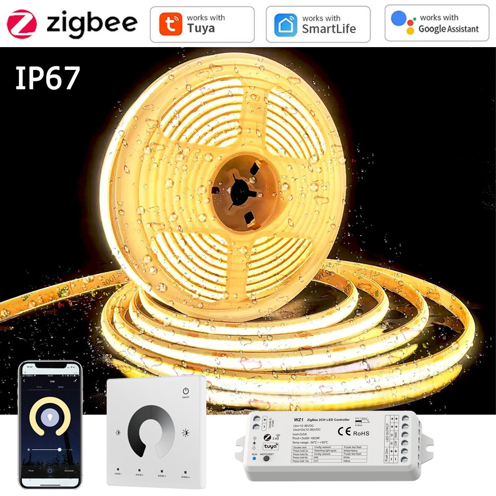 ไฟ LED แบบ COB กันน้ำ 5 ม. 10  - Smart Zigbee Garden Light บทวิจารณ์และราคา