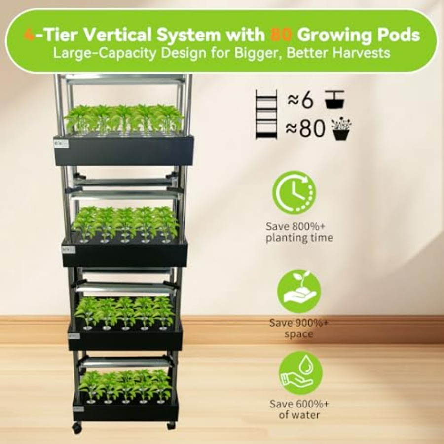 ระบบปลูกพืชไฮโดรโปนิกส์ในร่ม:  - Smart Garden Water บทวิจารณ์และราคา