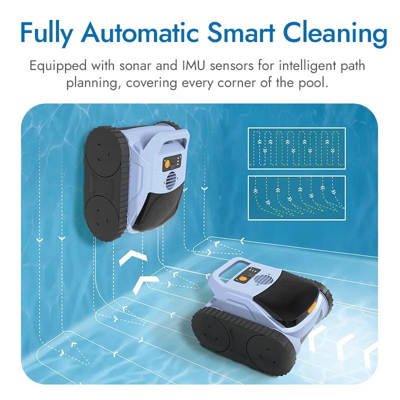 หุ่นยนต์ทำความสะอาดสระว่ายน้ำไ - Smart Garden Usa บทวิจารณ์และราคา